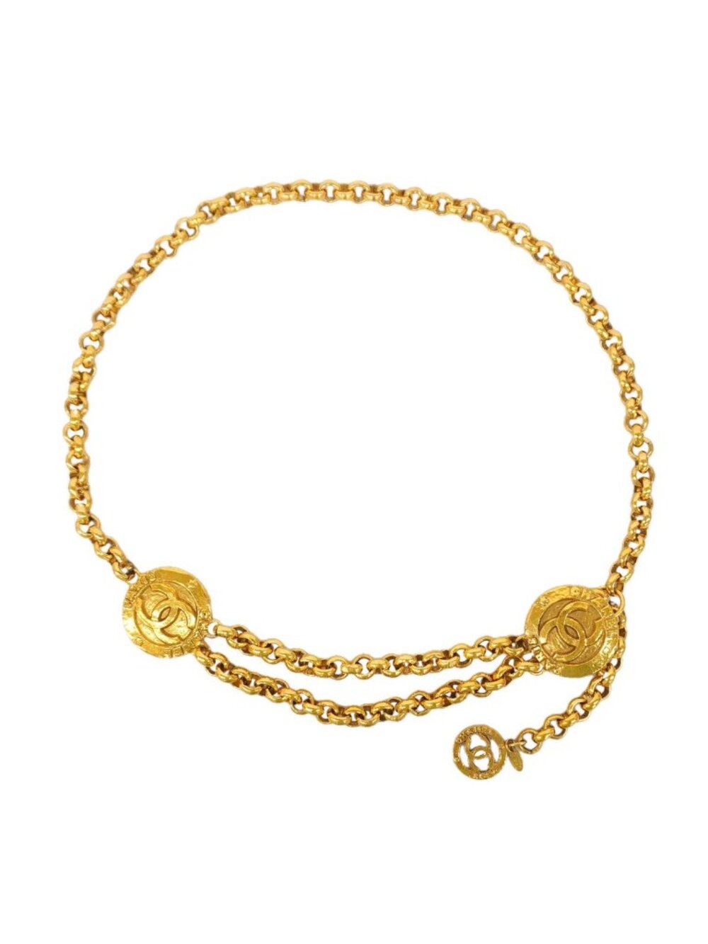 Chanel Belt Chain Gold